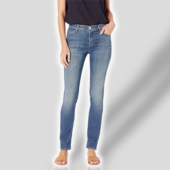 J Brand ‘Cigarette Leg 914’ Medium Wash Straight Leg Jeans in “Bayou” Size 27 - Picture 1 of 9